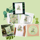 Christmas House Plant Inpakpapier Vel