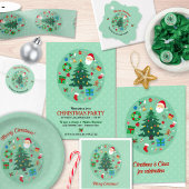 Christmas Illustrations Holiday Standaard Schort