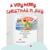 Witte wolk op blauwe achtergrond poster