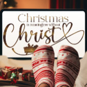 KERST BETEKENISLOOS ZONDER CHRISTUS 11 oz Mok