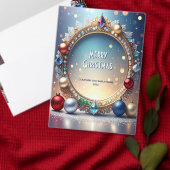 Kerstjuweel Lijst Vakantie Deurmat (Personaliseer de collectie van deze zelfstandige maker.)