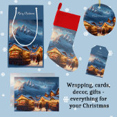 Kerstmarkt in de bergen - open huis kaart