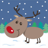 Schattige Rudolph - Poster