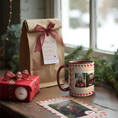 Rode en witte streep Candy Cane kerstpatroon Tissuepapier