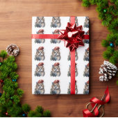 Enchanted Winter Owl, op maat Cadeaulabel