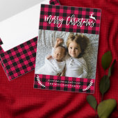 Green Script Typografie kerst Etiket (Personaliseer de collectie van deze zelfstandige maker.)