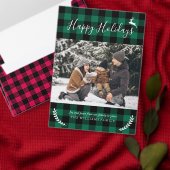 Manuscript Typografie Merry Kerstry Rubberstempel (Personaliseer de collectie van deze zelfstandige maker.)