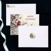 Kerst Rode Kardinaal Satijn Lint