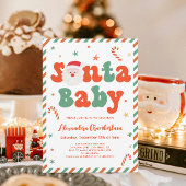 Kerst Baby shower Raad eens wie spel Kaart