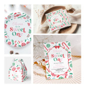 Kerst Snoep vier is lief 4e verjaardag Kaart