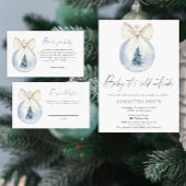 Kerstboomversiering - Baby showers boekenplaat Vierkante Sticker