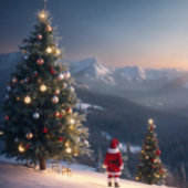 Vrolijk kerstlint | Verpakking in feestelijke staa Satijnen Lint