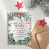 Kerst krans groen luier Raffle Kaart