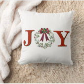 Vreugde met krans rubberstempel