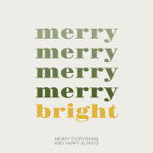 Vrolijk en helder Modern Minimaal Rood Kerstmis Ronde Button 3,2 Cm