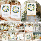Ciao Baby Lemon Wreath Favor Boxes | Amalfi Citrus Bedankdoosjes