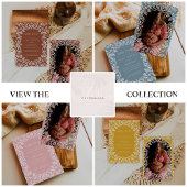 Orange | Mexicaanse Papel Picado bruiloft Servet