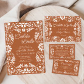 Cielito Lindo Baby shower Hoe groot is de buik van Informatiekaartje