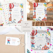 Circus Carnaval Classic Ronde Sticker