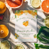 Ze Heeft Haar Grote Liefde Orange Bruidsfeest Cadeaulabel