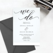 Trouw Itinerary en Trouw Welkom Programmakaart