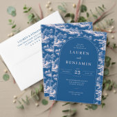 Elegant Wedding Invitation Folie Uitnodiging (Personaliseer deze collectie van deze onafhankelijke maker. Test)