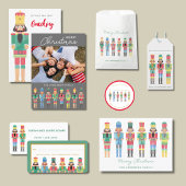 KERSTMIS NOTENKRAKER CADEAU STICKER CADEAULABEL