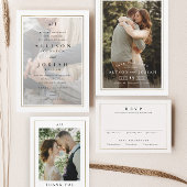 Klassieke bruiloft uitnodigingen wikkel