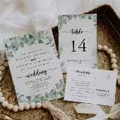 Klassieke Eucalyptus Bridesmaid proposal Note Kaar Notitiekaartje