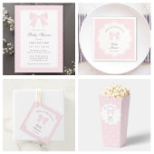 Klassieke Elegante Pastel Roze en Witte Polka Dots Cadeaupapier
