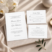 Gewoon elegante klassieke bruiloft Monogram Classi Ronde Sticker