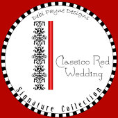 Classico Red retouradreslabel Etiket