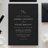 Elegant Black Wedding Bedankdoosjes