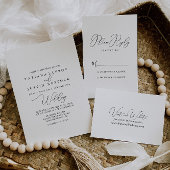 Classy Chic Minimalist Bridesmaid-voorstel Sparkling Wijnetiket