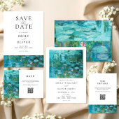Claude Monet Waterlelies Trouwen Save The Date