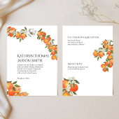 Italiaanse Boerderij Bruiloft Save the Date Kaart