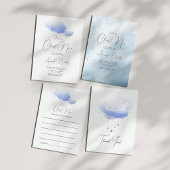 Cloud 9 Waterverf Uitnodigingen Wikkel