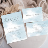 Cloud Nine Bridal Shower Uitnodiging