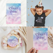 Cloud Nine Meisje Verjaardagsfeestje T-shirt