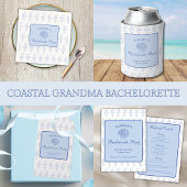 Kustgrootmoeder Beach Bach Bachelorette Party Spandoek