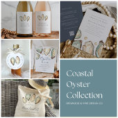 Kust Waterverf Oyster Bar Sign Reclamebord Met Voetstuk