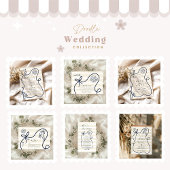 Kustschets bruiloft informatiekaartje