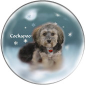 Cockapoo-kerstcadeaus Sleutelhanger