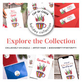 Disco-kerstbomen, retouradres etiket