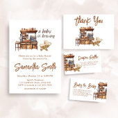 Baby Coffee Baby shower Waterfles Etiket