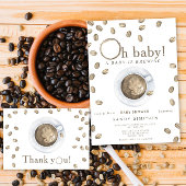 Koffie is brouwen Hoe groot is mama's buik spel Poster