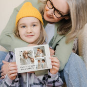 Collage Foto & Quote Best Grandma Gift Latte Mok