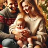 Grappige Kerstkat Wat met Boom Sticker