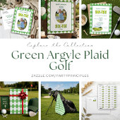 Grappige Six-tee Golf 60ste Verjaardag  Wandkleed