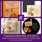 THANKSGIVING Christelijk monogram Kartonnen Onderzetters